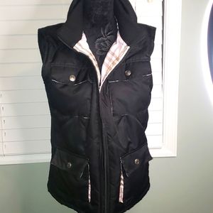 Burberry London Black Vest Womens Small